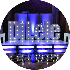 Marquee letter and numbers - giant marquee letters and numbers with lights