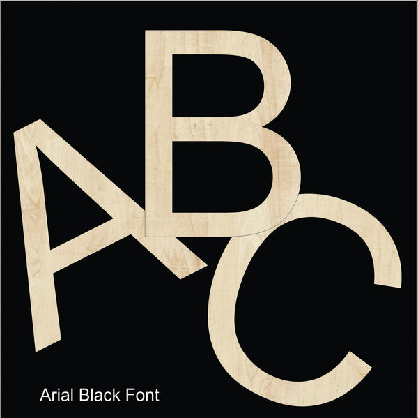 Wood CNC Letters & Numbers | Custom Wood Signs & Displays - Custom Foam ...