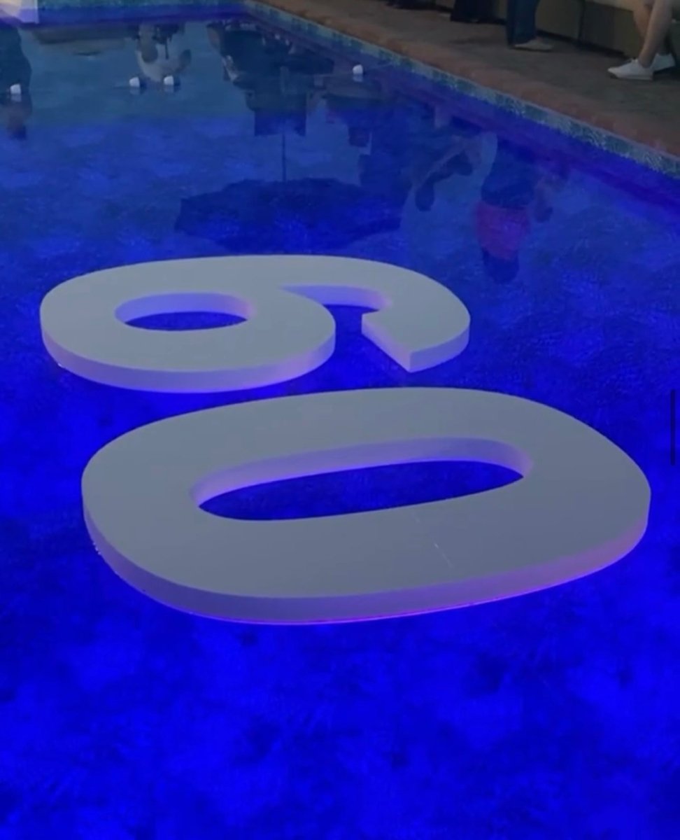 Floating Foam Letters | Pool Letters - Custom Foam Letters